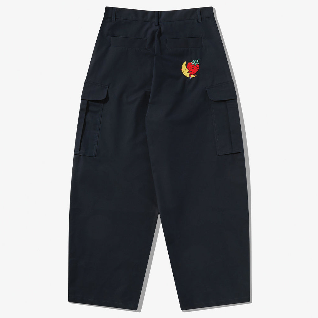 Sky High Farm Workwear Perenial Cargo Pants Navy SHF05P005