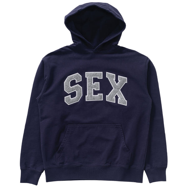 Carne Bollente Sex Hooded Sweatshirt Navy