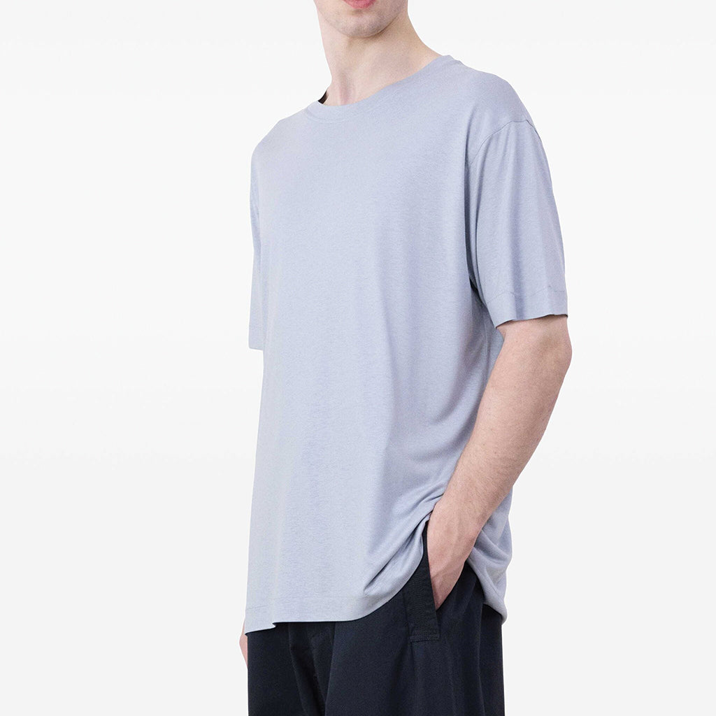 LEMAIRE Short Sleeve T-Shirt Cloudy Grey