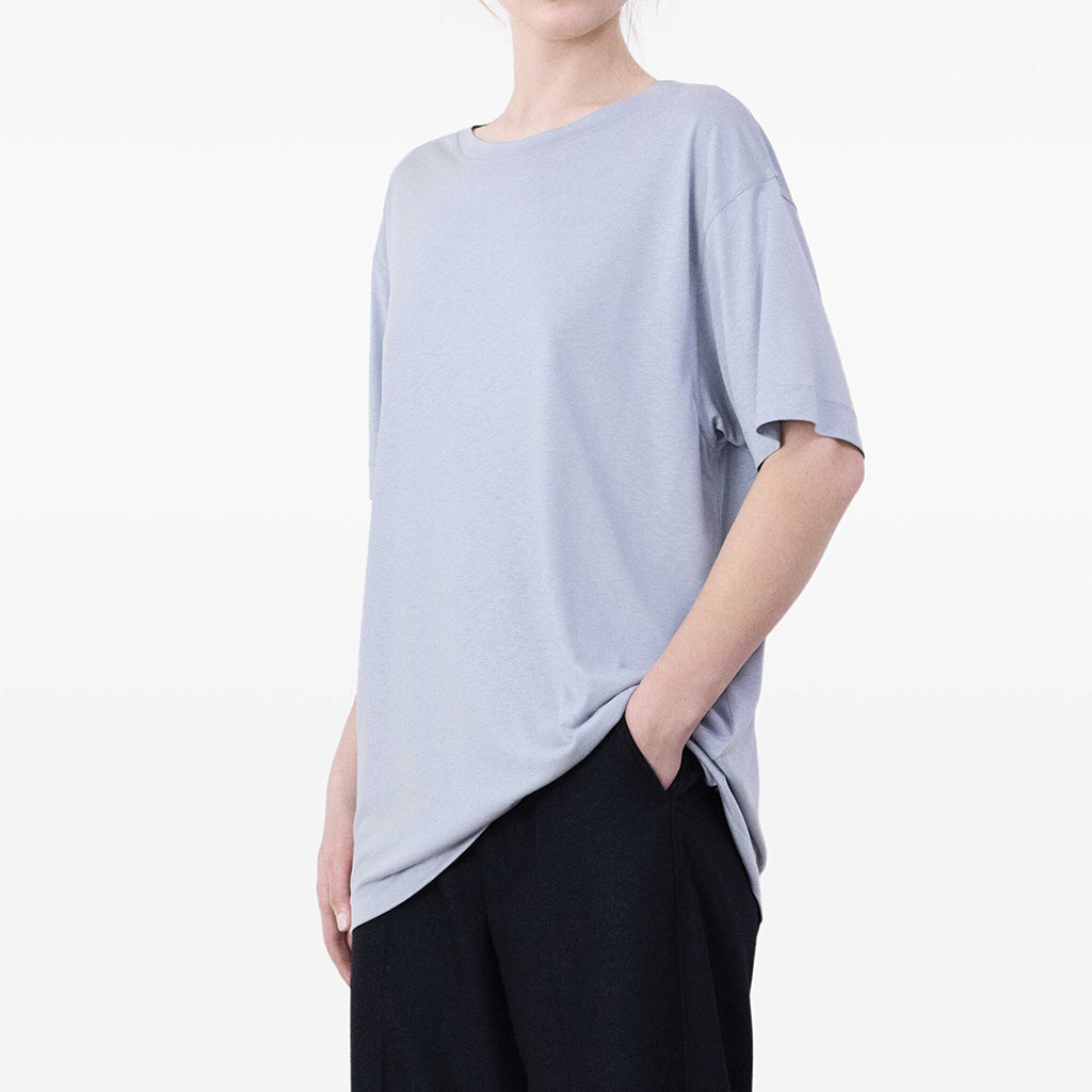 LEMAIRE Short Sleeve T-Shirt Cloudy Grey
