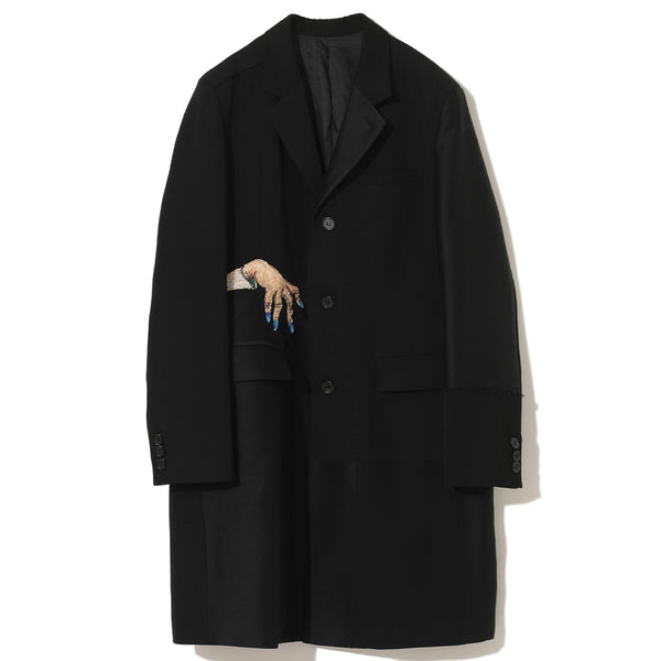 UNDERCOVER Jun Takahashi Bead Embellished Coat UC2C4314