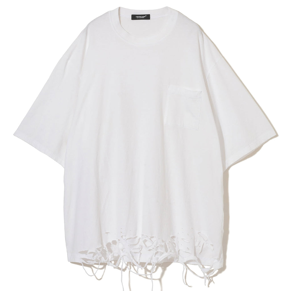 UNDERCOVER Jun Takahashi Damaged T-Shirt White UC2C4802