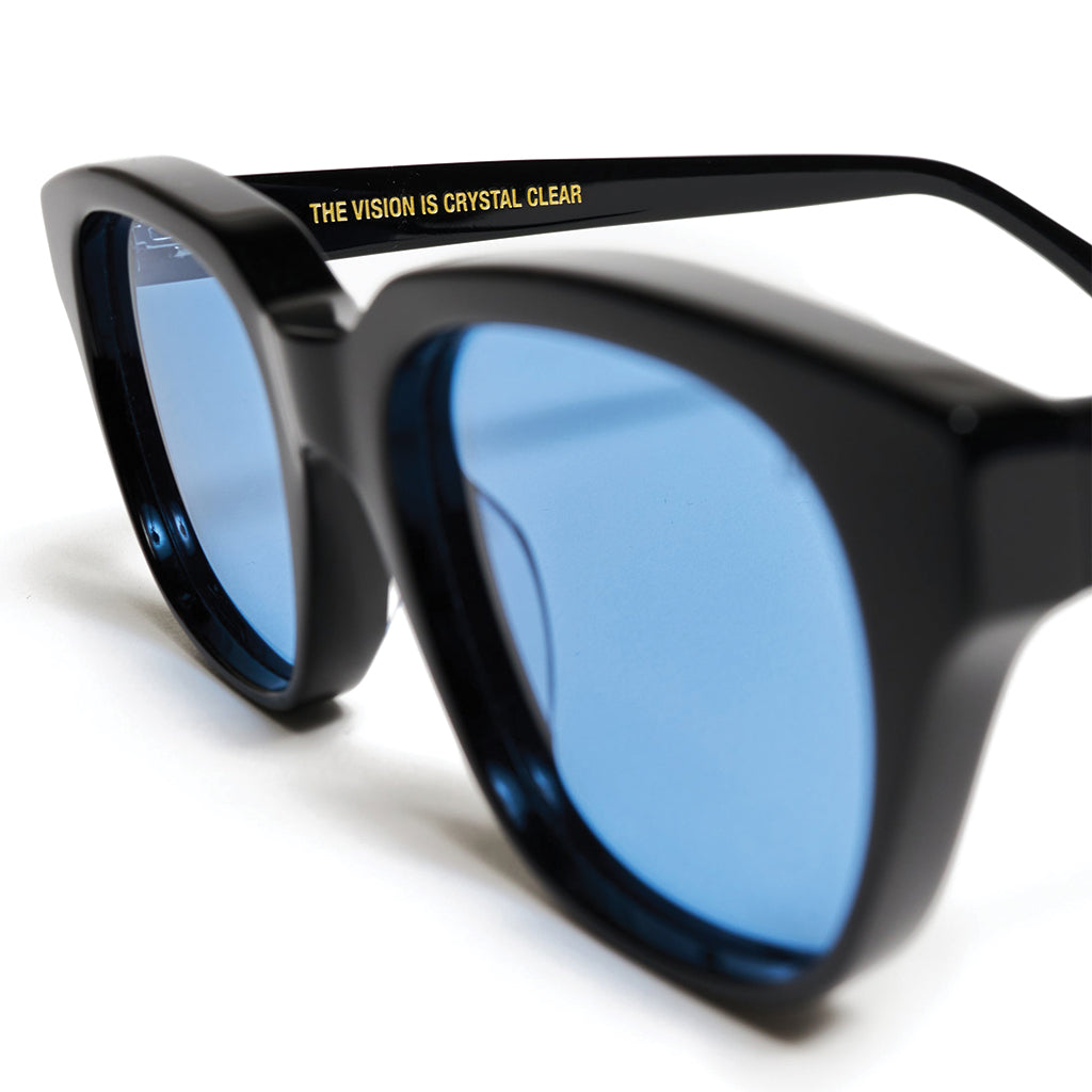 Garments by David Vision Sunglasses Black / Arctic Blue