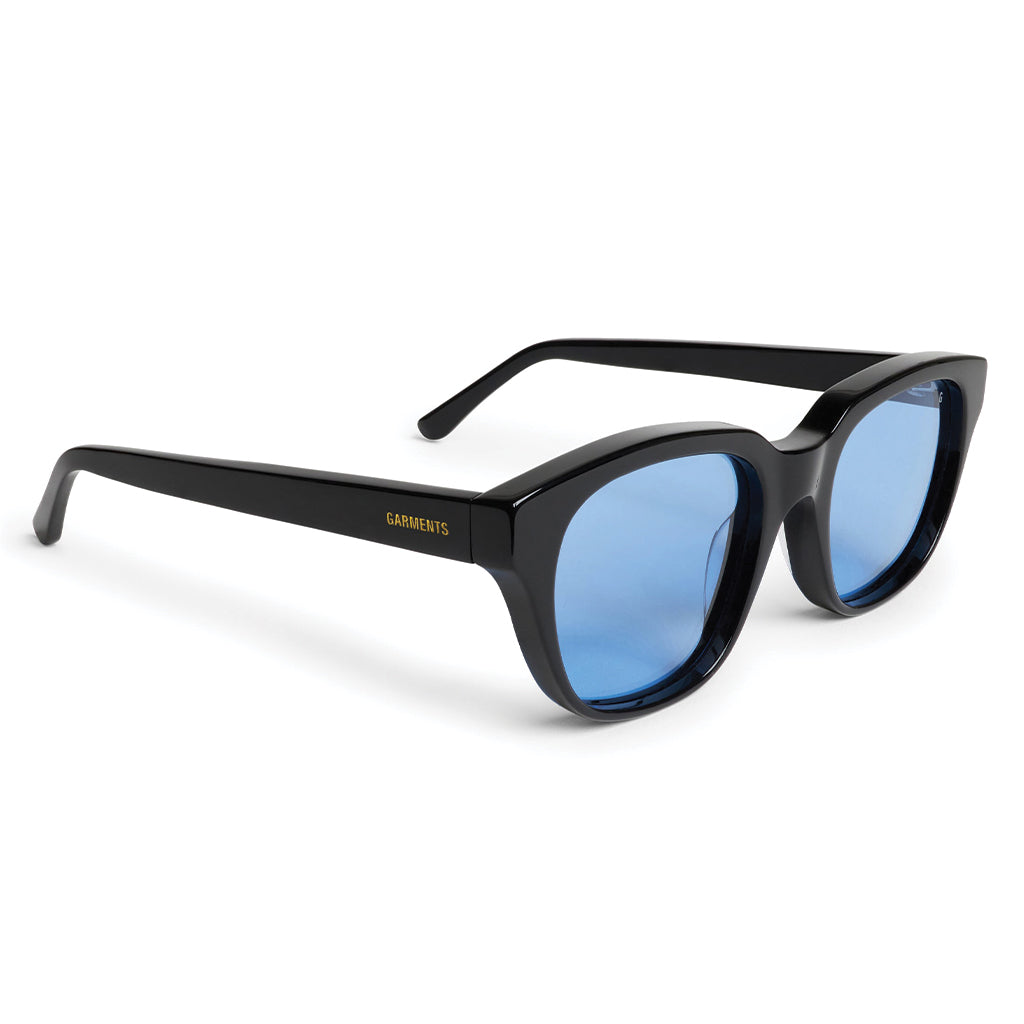 Garments by David Vision Sunglasses Black / Arctic Blue