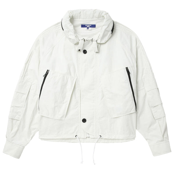 Junya Watanabe MAN Nylon Track Jacket White WM-B007-051