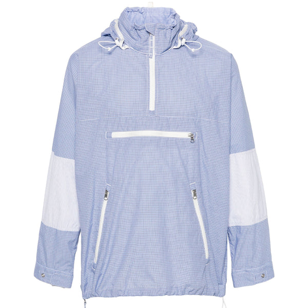 Anorak Shirt Checked Blue