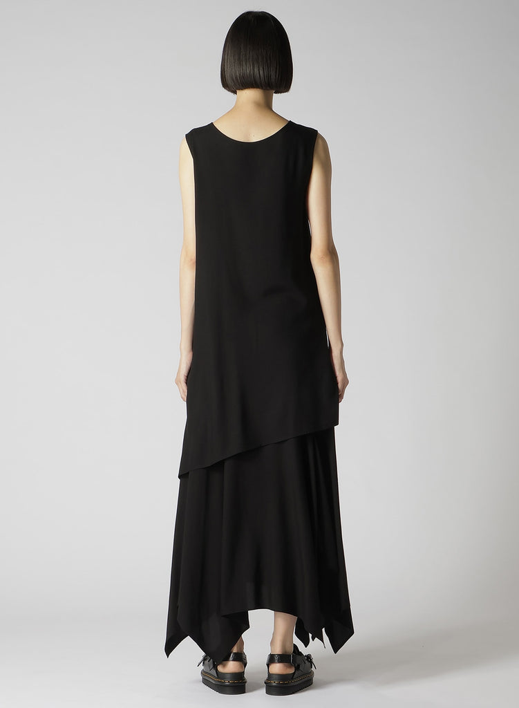 Y's Rayon Broad Left Front Gathered Blouse YS-B07-200-2