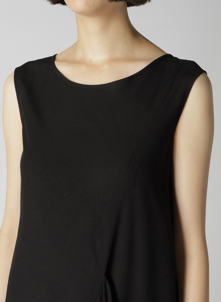 Y's Rayon Broad Left Front Gathered Blouse YS-B07-200-2