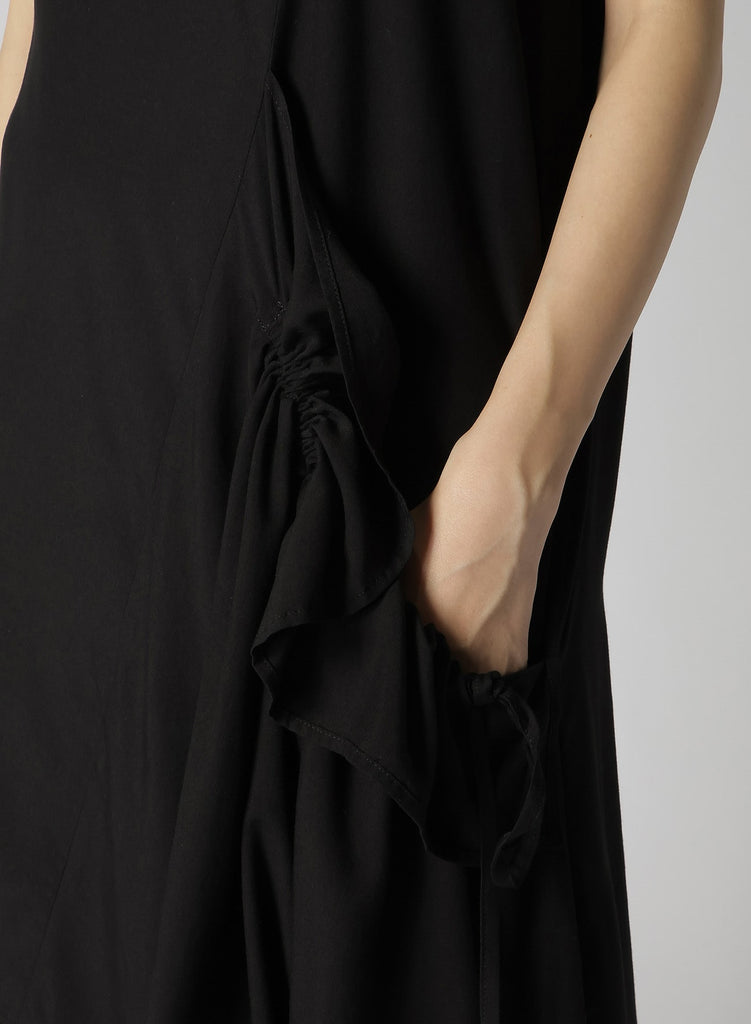 Y's Rayon Broad Left Front Gathered Blouse YS-B07-200-2