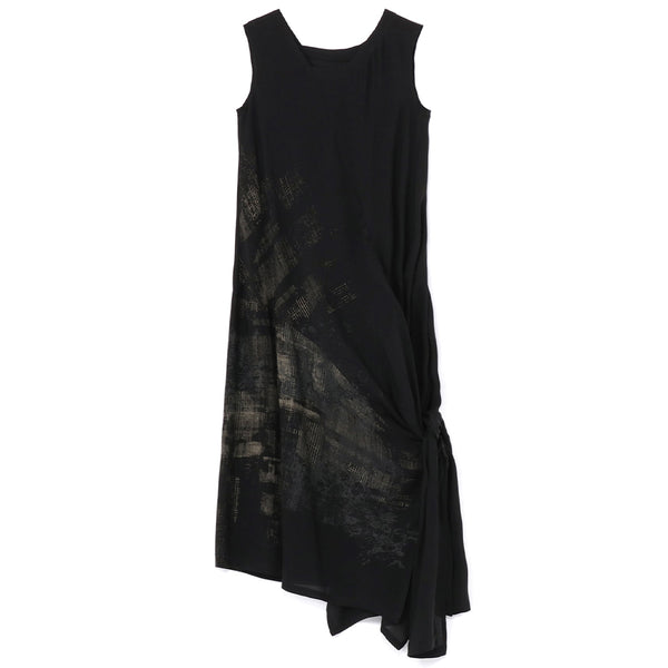 Y's Yohji Yamamoto H-Lef Tie Dress YS-D04-218-01-01