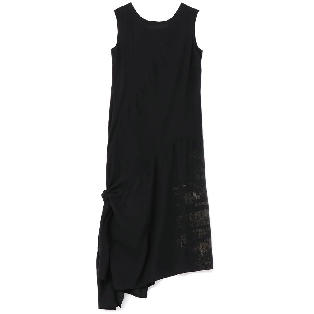 Y's Yohji Yamamoto H-Lef Tie Dress YS-D04-218-01-01