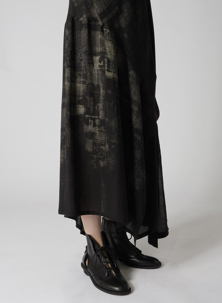 Y's Yohji Yamamoto H-Lef Tie Dress YS-D04-218-01-01