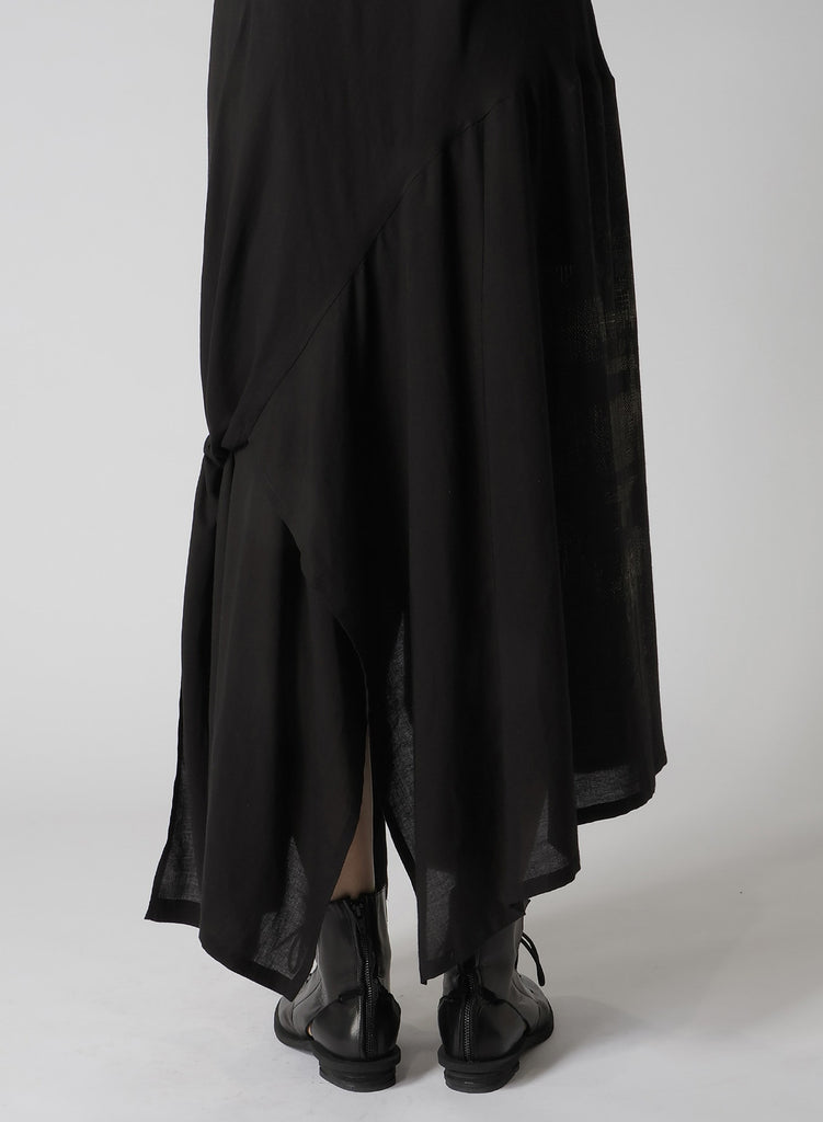 Y's Yohji Yamamoto H-Lef Tie Dress YS-D04-218-01-01