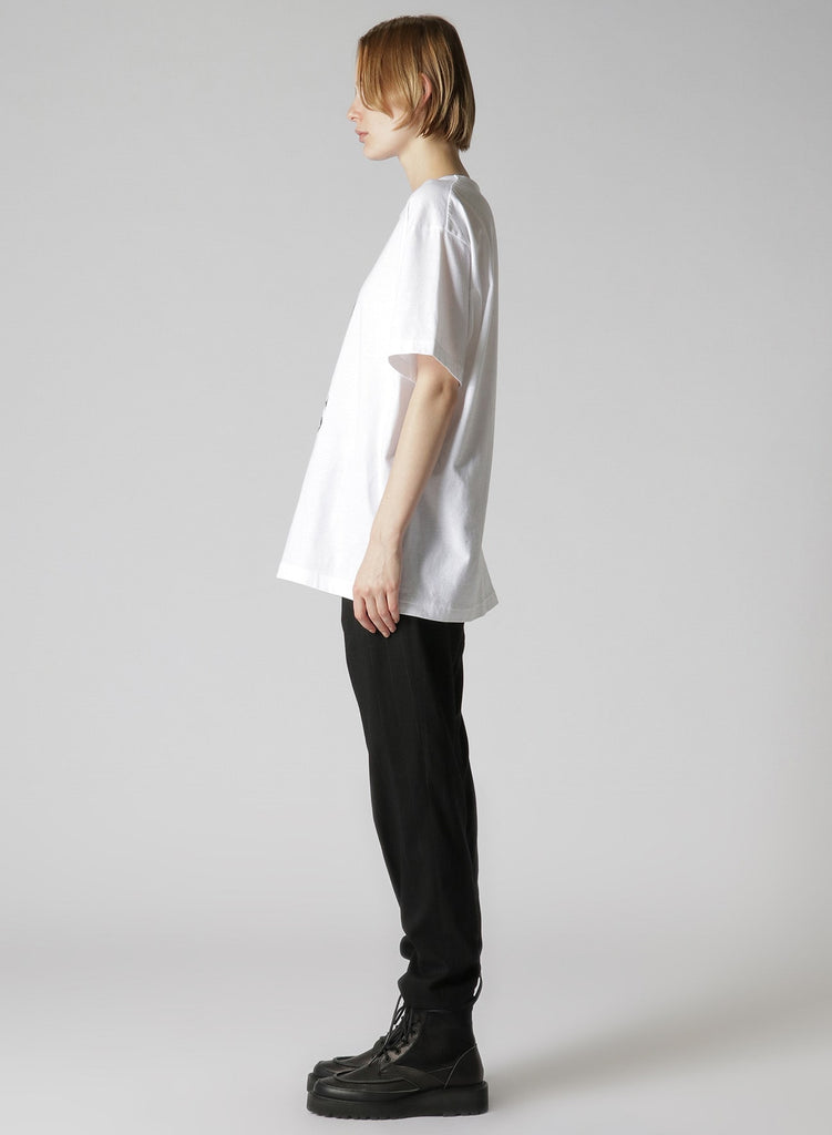 Y's Round Neck T-A Graphic T-Shirt Off-White YS-T19-068-1-04