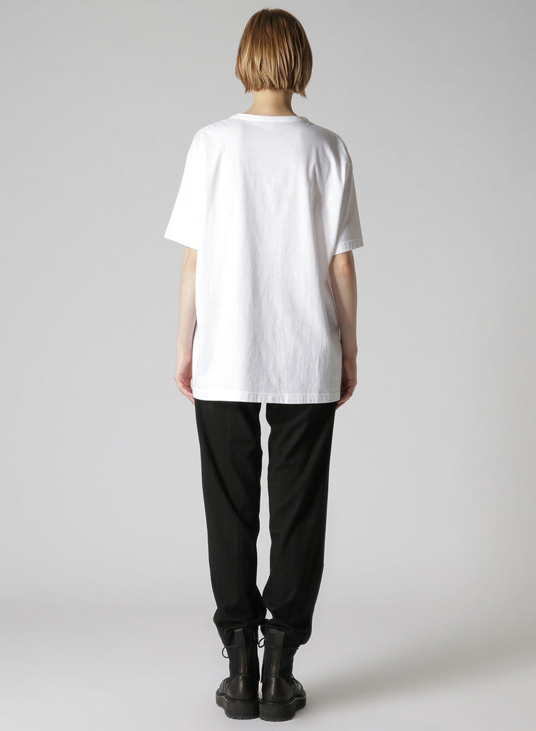 Y's Round Neck T-A Graphic T-Shirt Off-White YS-T19-068-1-04