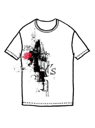 Y's Round Neck T-A Graphic T-Shirt Black YS-T19-068-2-04