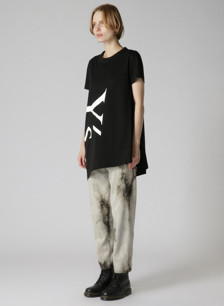 Y's Yohji Yamamoto Drape Half Sleeve T-Shirt YS-T22-069-04-02