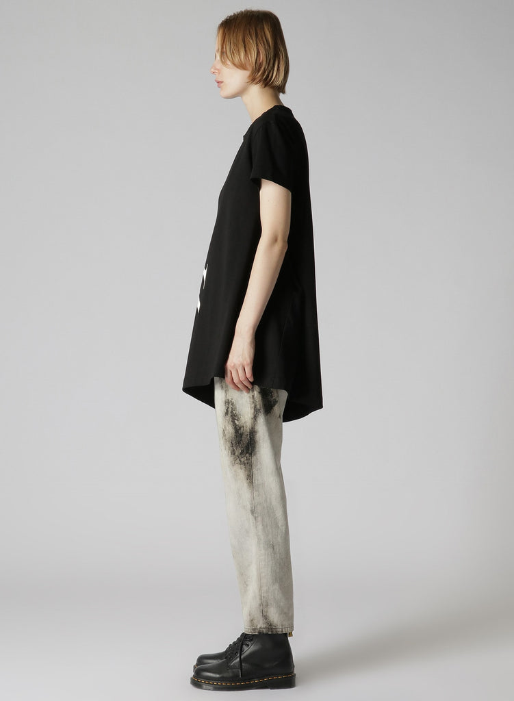Mecerized Drape Half Sleeve T-Shirt