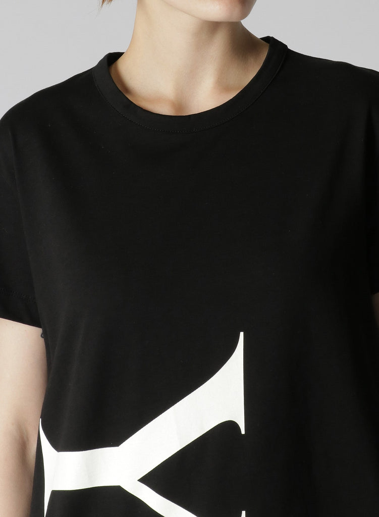 Y's Yohji Yamamoto Drape Half Sleeve T-Shirt YS-T22-069-04-02