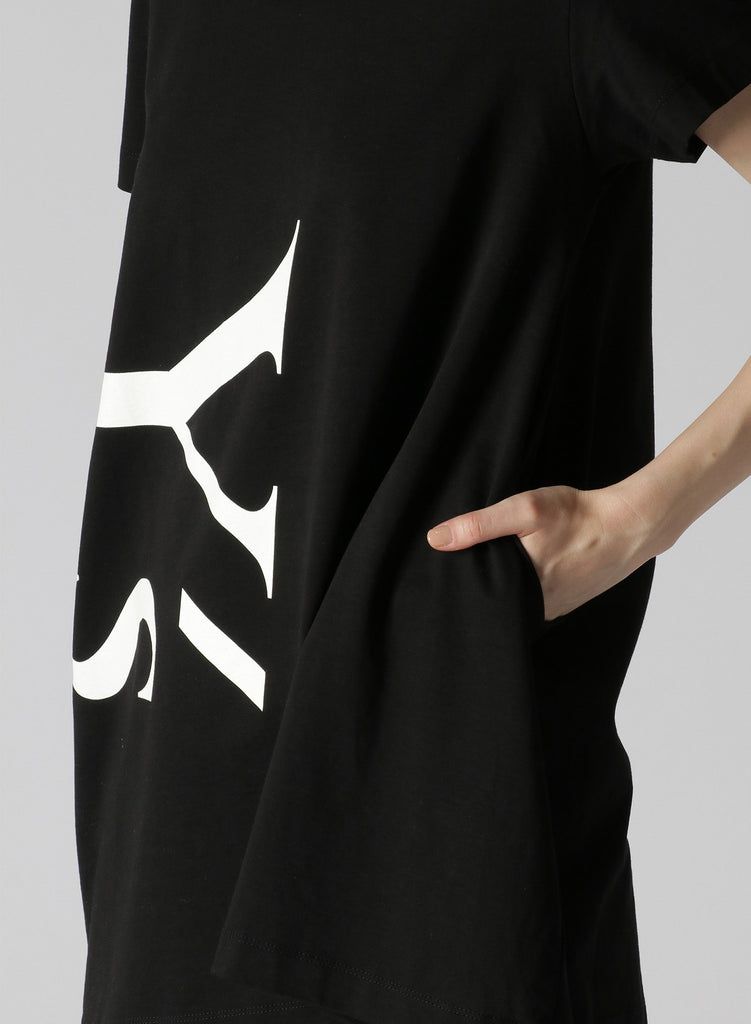 Y's Yohji Yamamoto Drape Half Sleeve T-Shirt YS-T22-069-04-02