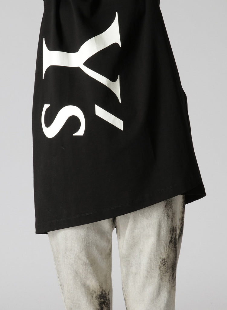Y's Yohji Yamamoto Drape Half Sleeve T-Shirt YS-T22-069-04-02