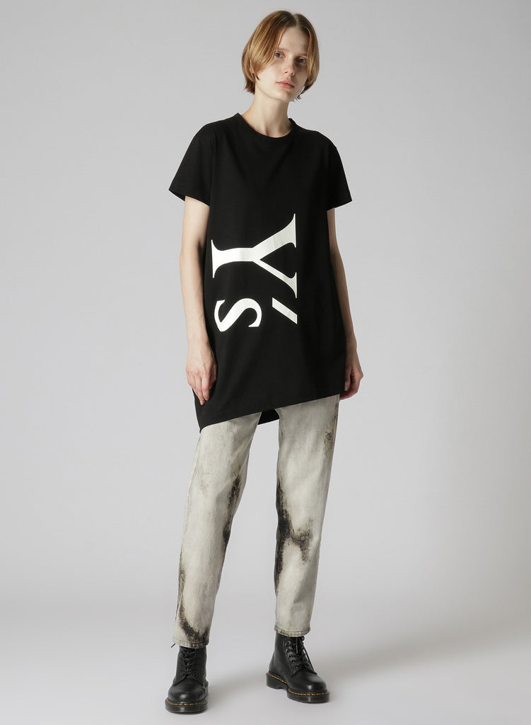 Y's Yohji Yamamoto Drape Half Sleeve T-Shirt YS-T22-069-04-02