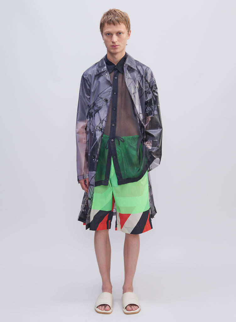 Dries van Noten Roalen Bis Antwerp Raincoat