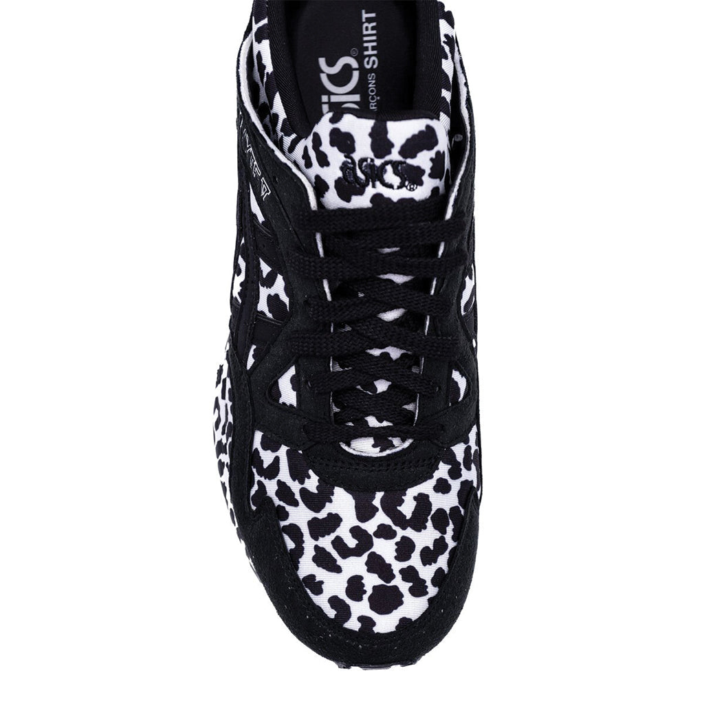 COMME des GARCONS SHIRT x Asics Gel-Lyte V Leopard Sneakers Black / White