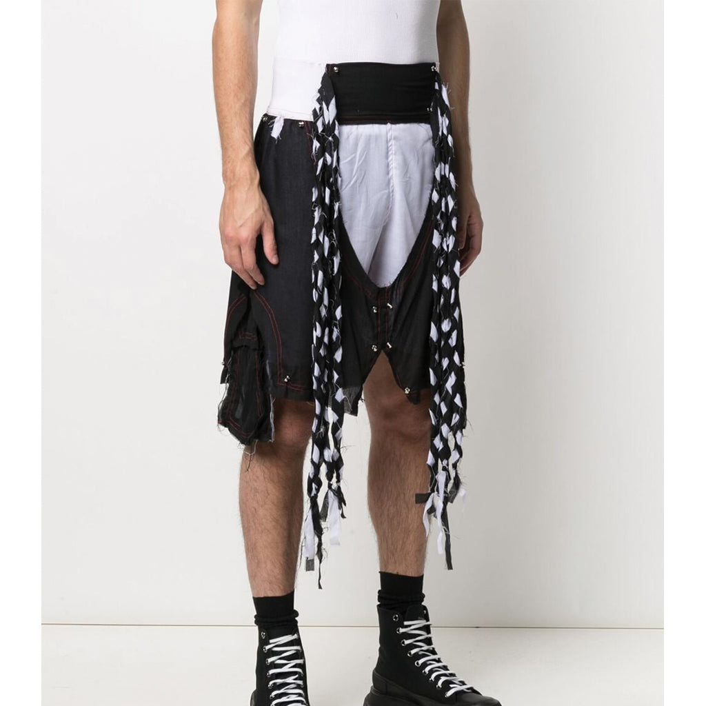 Youths in Balaclava Boxing Shorts