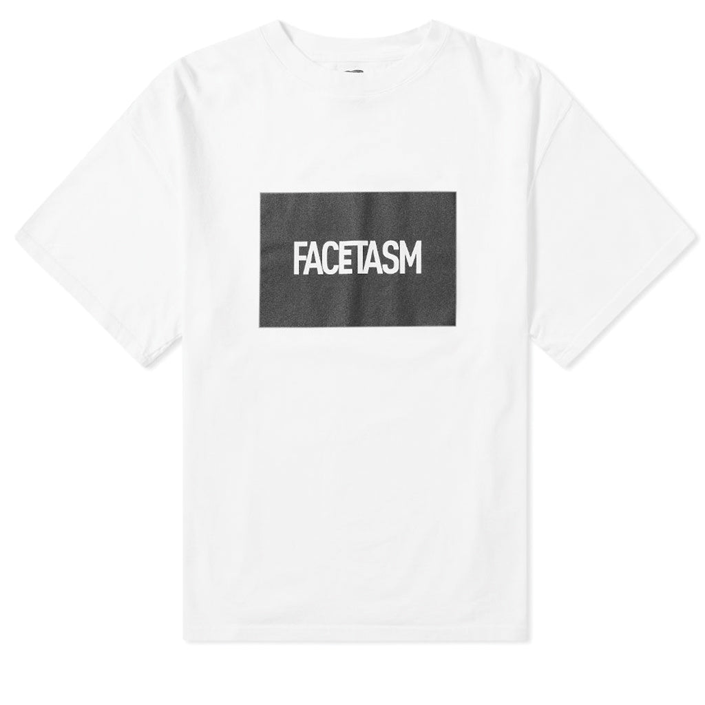 VIER Antwerp x Facetasm Boxlogo T-Shirt White