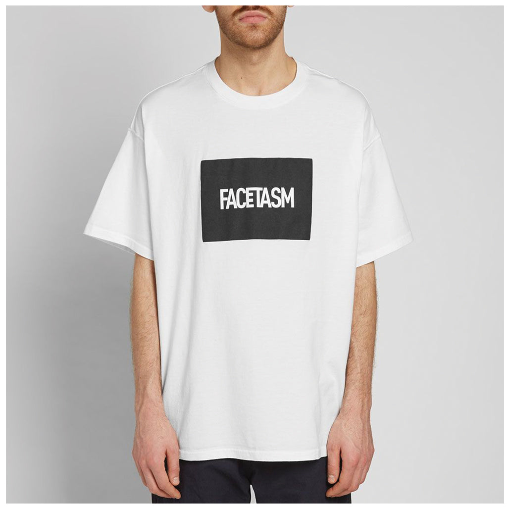 VIER Antwerp x Facetasm Boxlogo T-Shirt White