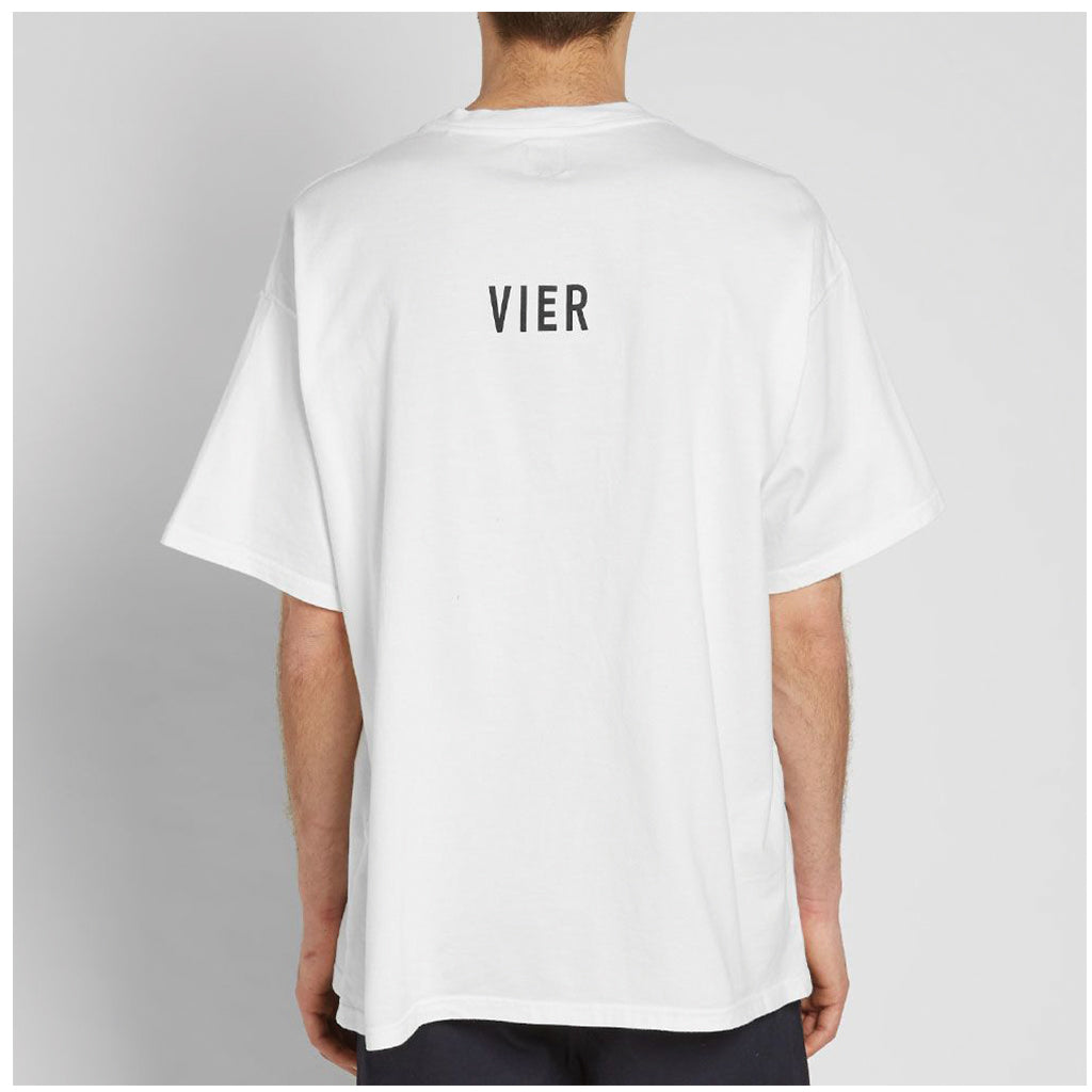 VIER Antwerp x Facetasm Boxlogo T-Shirt White