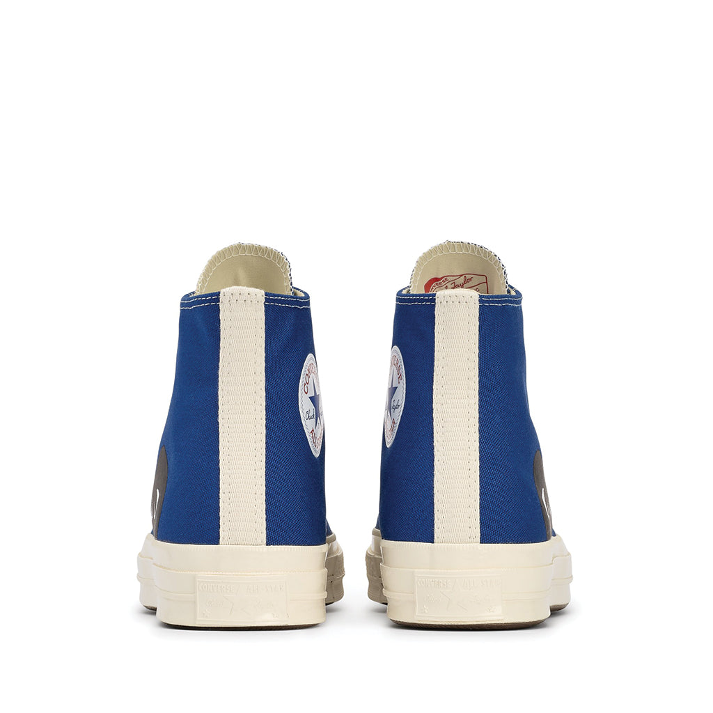 COMME des GARCONS PLAY x Converse Chuck Taylor All Star '70 High Blue