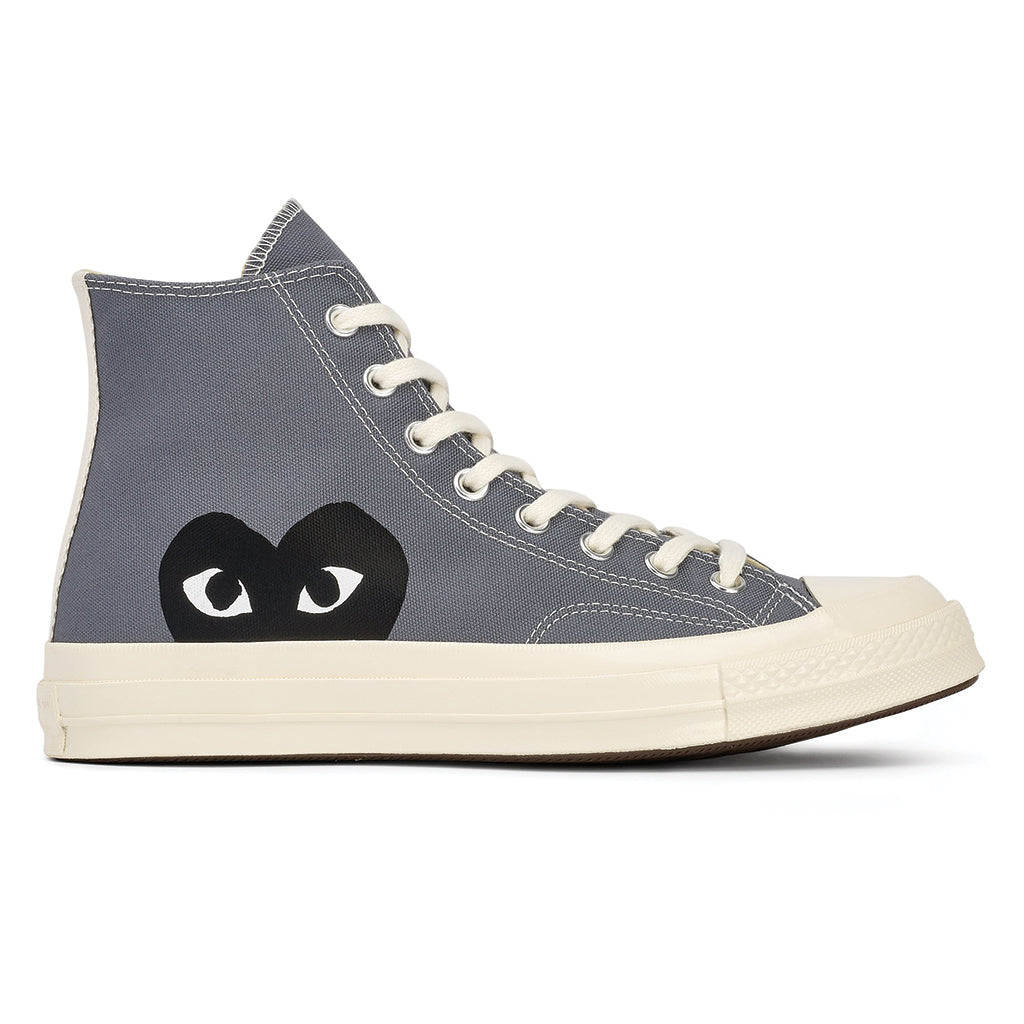 COMME des GARCONS PLAY x Converse Chuck Taylor All Star '70 High Grey