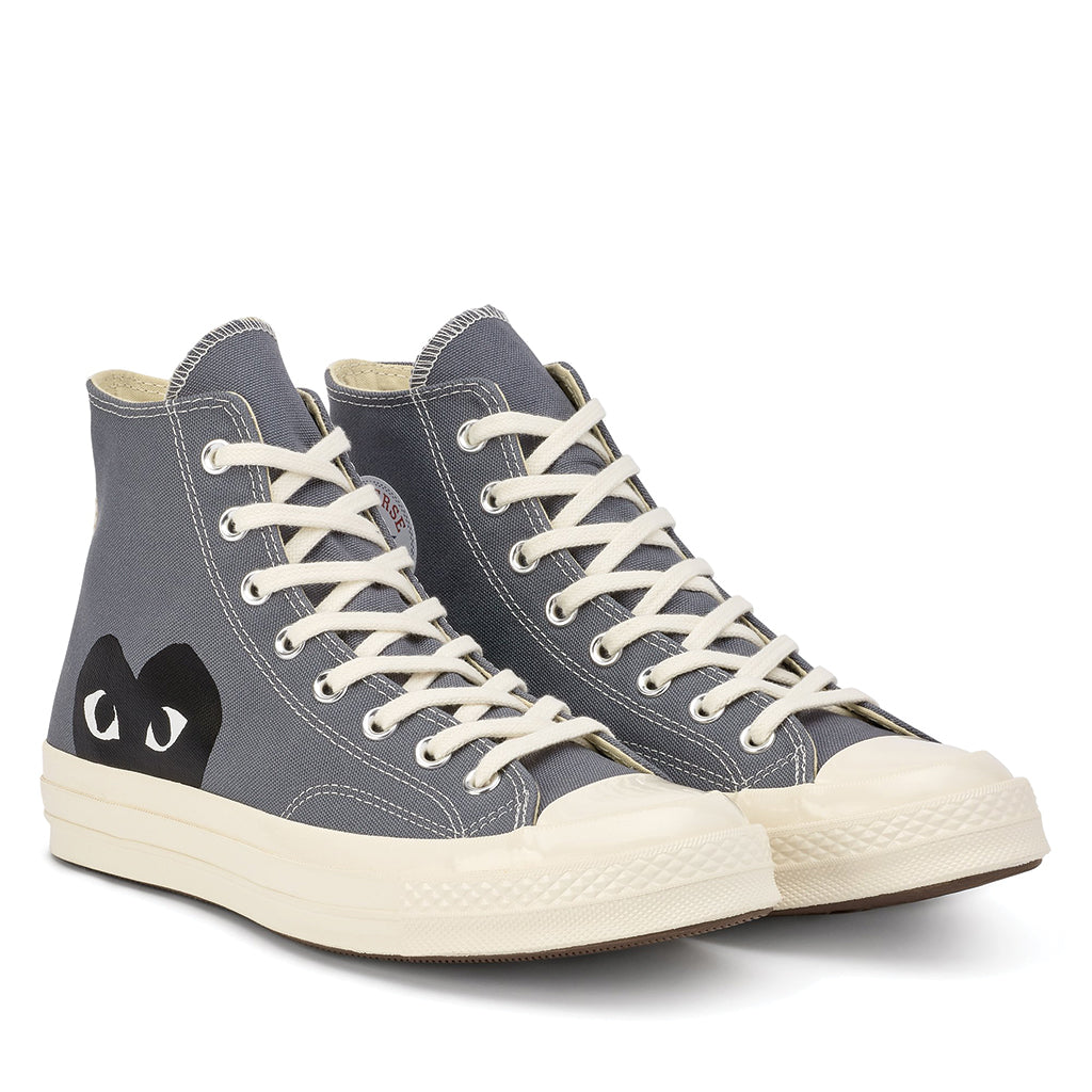 COMME des GARCONS PLAY x Converse Chuck Taylor All Star '70 High Grey