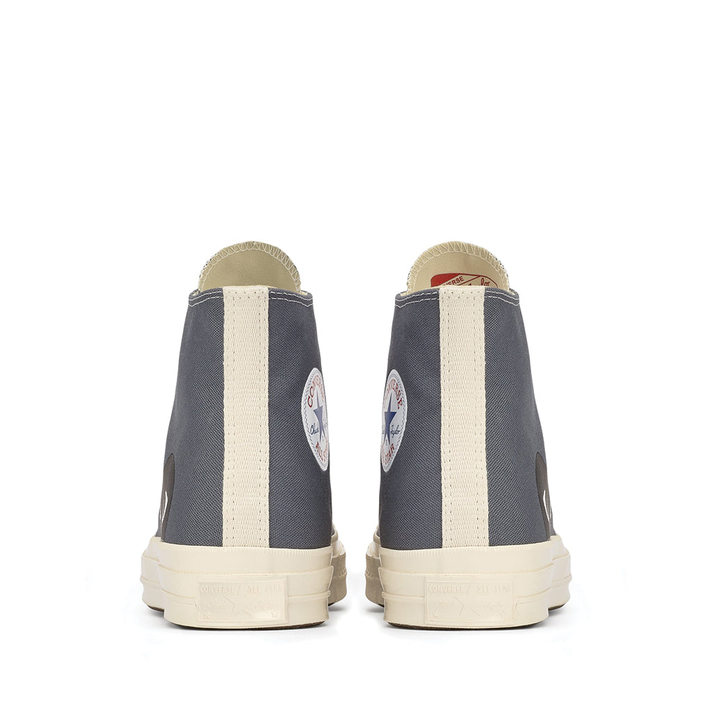COMME des GARCONS PLAY x Converse Chuck Taylor All Star '70 High Grey