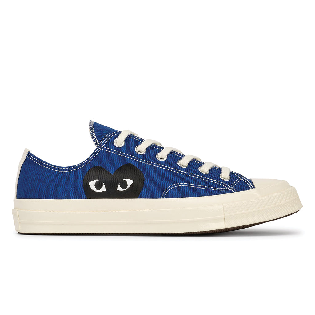 COMME des GARCONS PLAY x Converse Chuck Taylor All Star '70 Low Blue