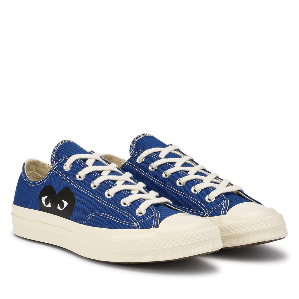 COMME des GARCONS PLAY x Converse Chuck Taylor All Star '70 Low Blue