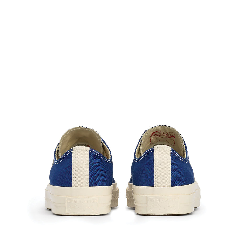 COMME des GARCONS PLAY x Converse Chuck Taylor All Star '70 Low Blue