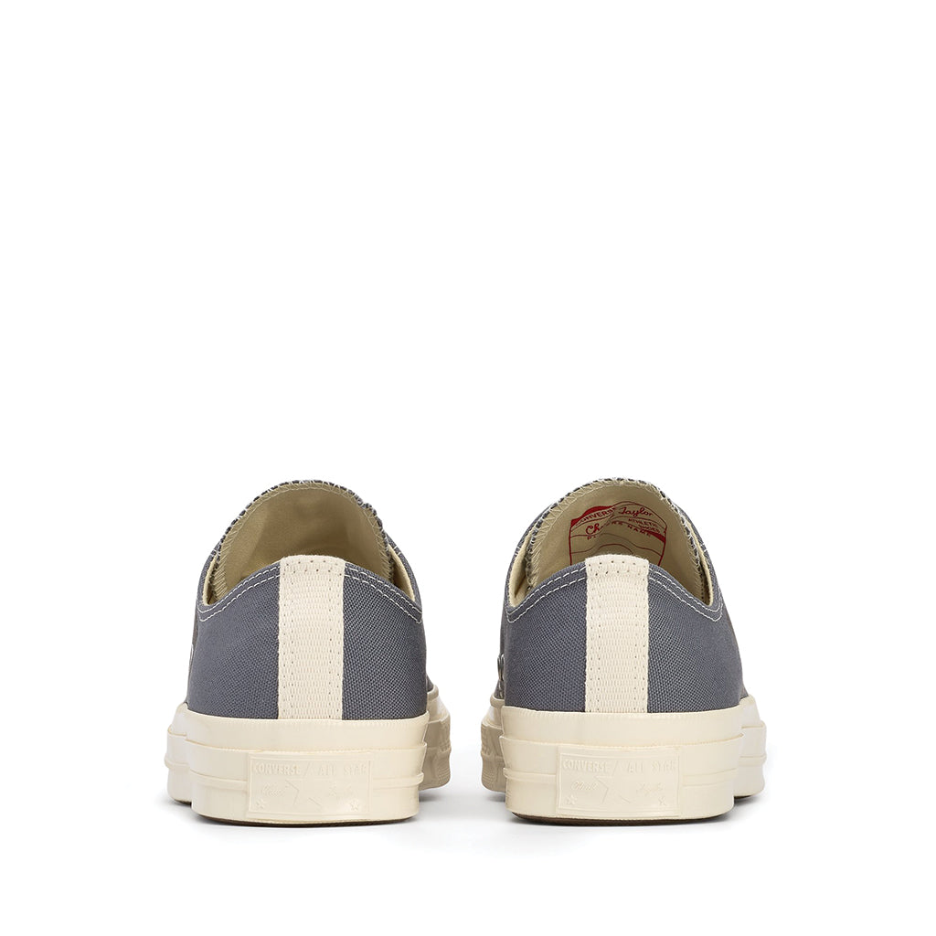 COMME des GARCONS PLAY x Converse Chuck Taylor All Star '70 Low Grey