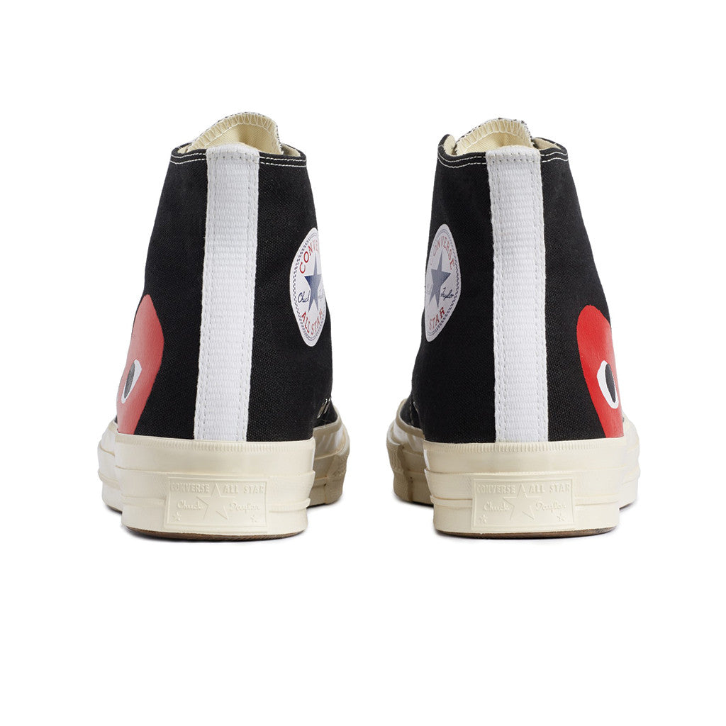 COMME des GARCONS PLAY x Converse Chuck Taylor All Star '70 High Black Rotterdam Nederland Buy Online