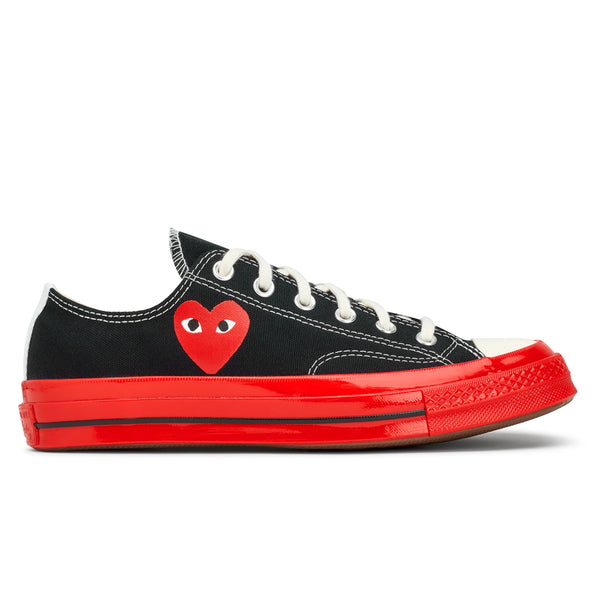 x Converse Chuck Taylor All Star '70 Red Sole Low Black