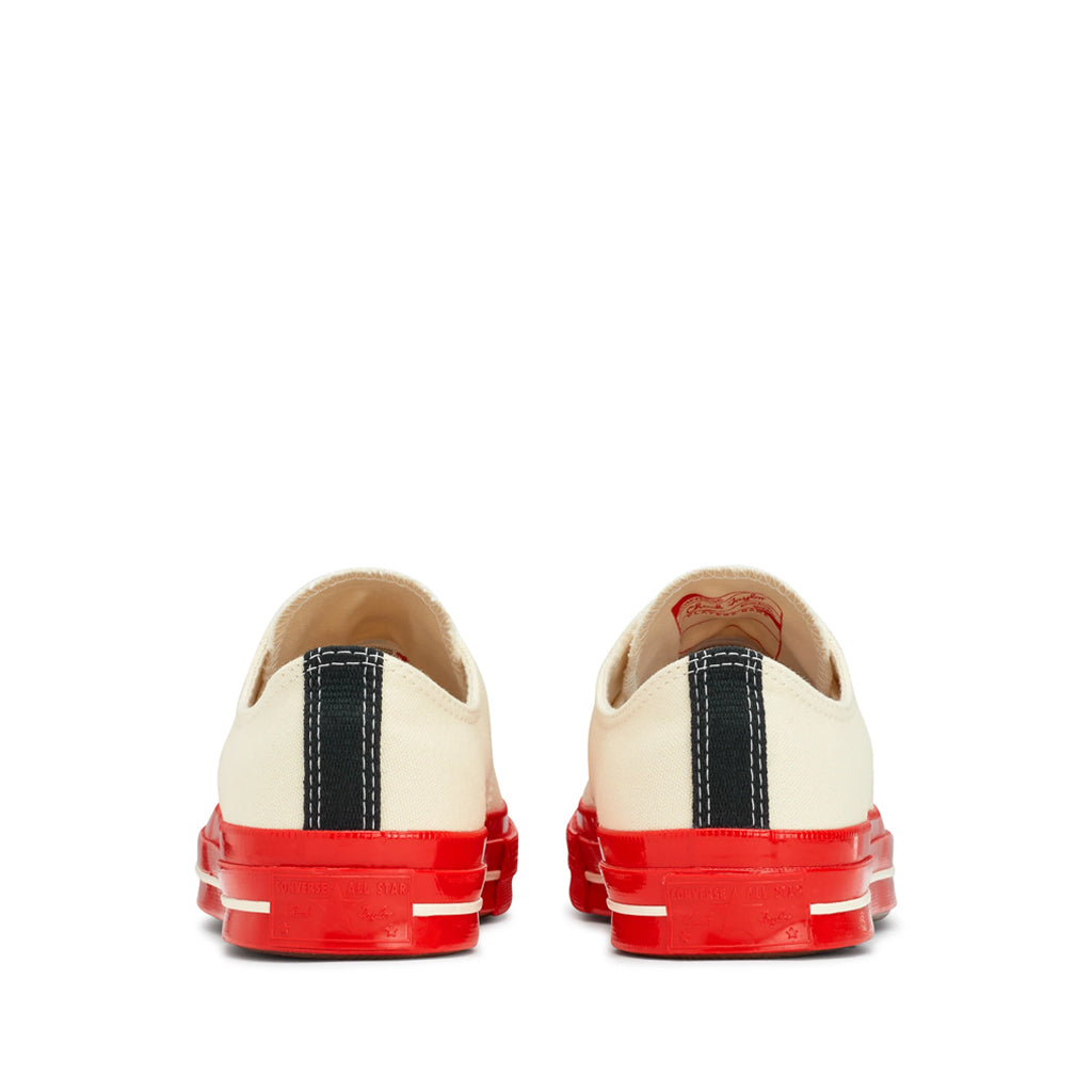 x Converse Chuck Taylor All Star '70 Red Sole Low White