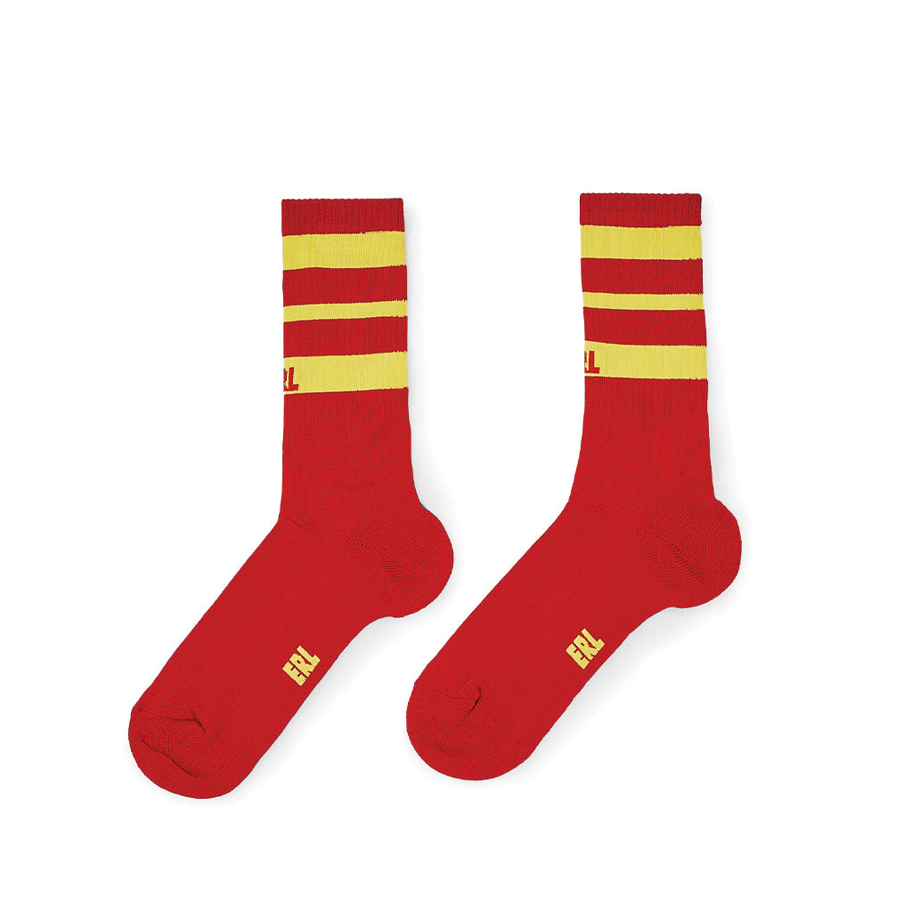 ERL Crew Socks Red