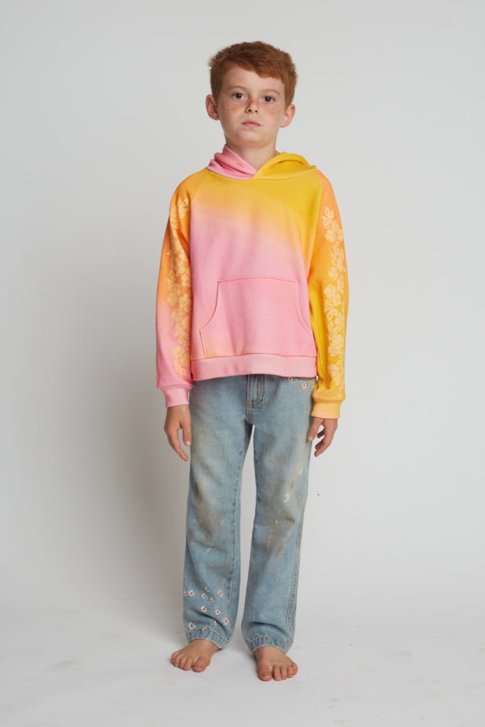 ERL Kids Gradient Raglan Hoodie