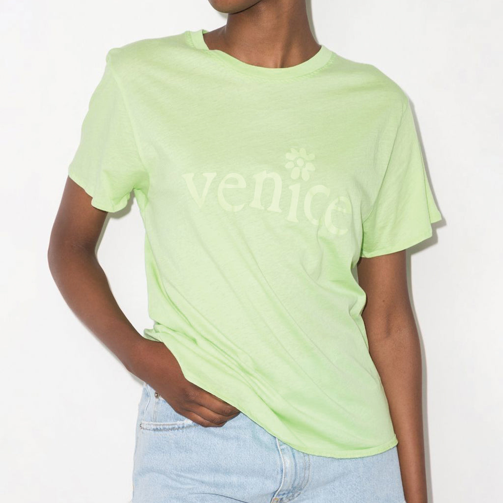 ERL Eli Russell Linnetz Venice T-Shirt Green