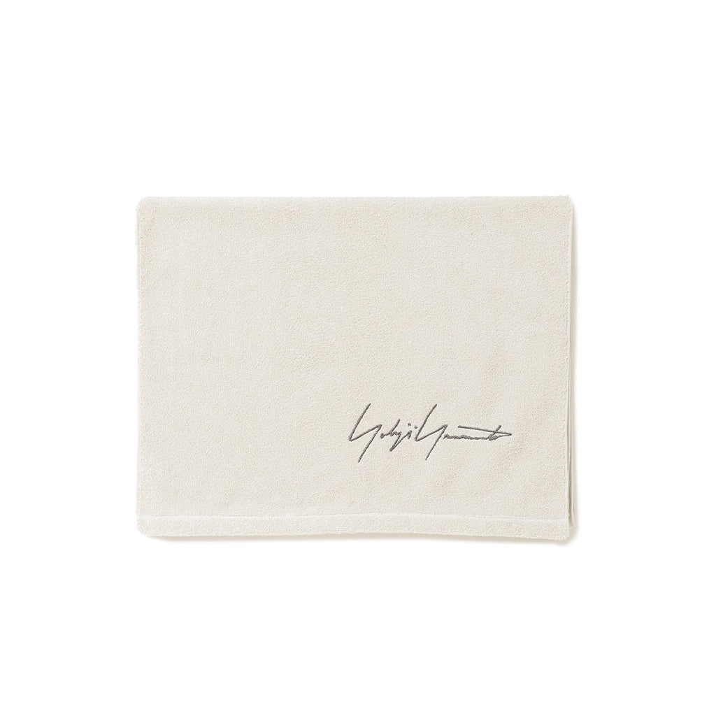 Yohji Yamamoto Long Face Towel Ivory