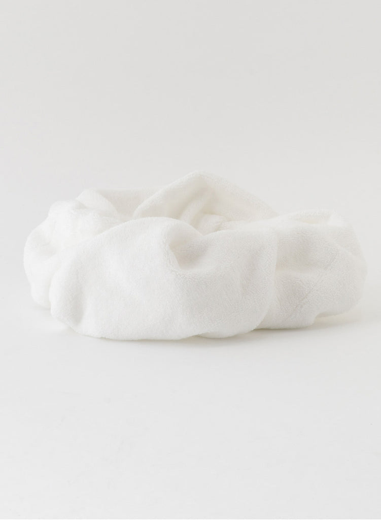 Yohji Yamamoto Towel Turban White HA-L98-064-1-02