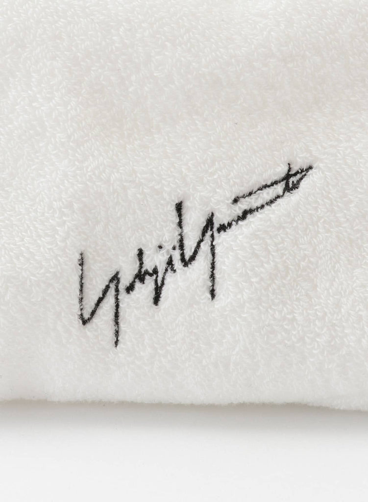 Yohji Yamamoto Towel Turban White HA-L98-064-1-02