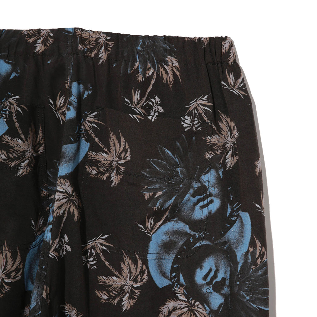 UNDERCOVER Jun Takahashi Graphic Print Trousers Black Base UC1A4506-4